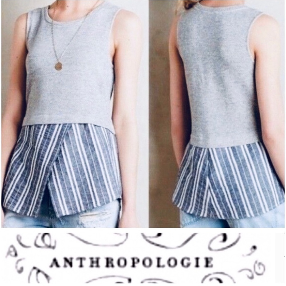 Anthropologie Sunday in Brooklyn Sleeveless Top | Size L